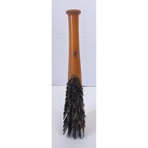 Vintage Empire Baseball Bat Clothes Brush Wood Nylon USA Novelty Sports Decor
